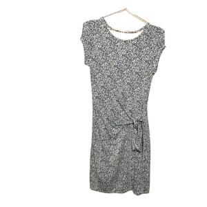 Loft XS Faux Wrap Dress with Side Tie - Lined & Soft!